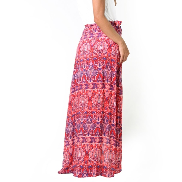 Bamboo Blonde Praline Wrap Skirt NWOT - Picture 3 of 3